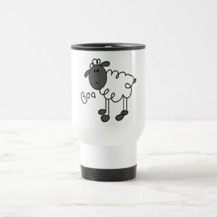 Sheep Says Baa T-shirts and Gifts Travel Mug