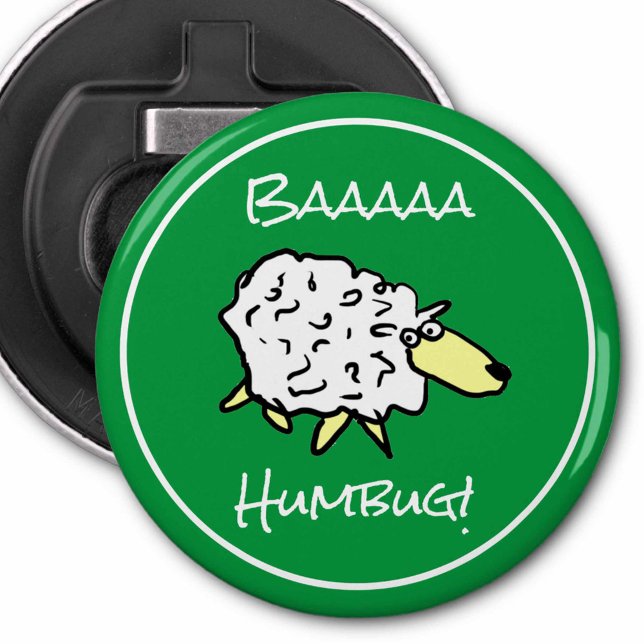 Sheep Says Baaaa Humbug - Christmas Bottle Opener (Creator Uploaded)