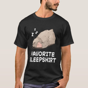 Sheep Sheep Nap Sleeping Sleep Pajama Pyjamas Nigh T-Shirt