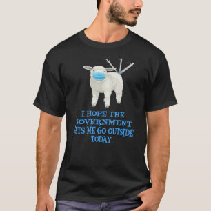 Sheep Sheeple Anti Vaccine Vax Mask Mandate Wants T-Shirt