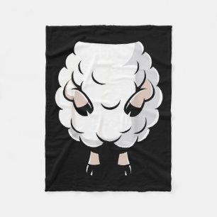 Sheep Shirt Adult Kids Men Women Lamb Sheep Costum Fleece Blanket