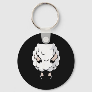Sheep Shirt Adult Kids Men Women Lamb Sheep Costum Key Ring