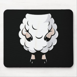 Sheep Shirt Adult Kids Men Women Lamb Sheep Costum Mouse Mat