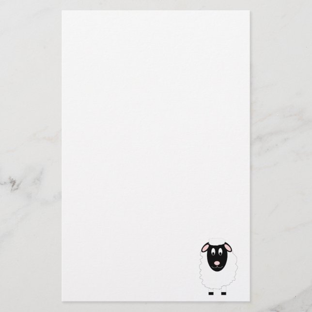 Sheep Stationery (Front)