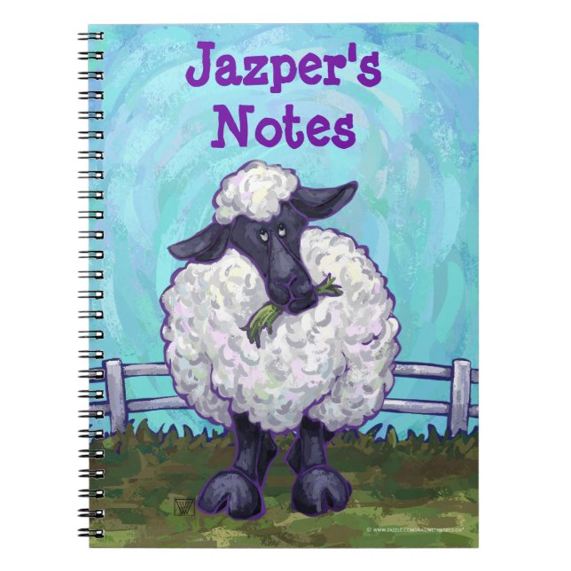Sheep Stationery Notebook (Front)