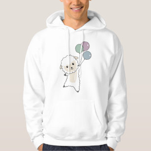 Sheep Sweet Animals Flies Balloons For Children Hoodie