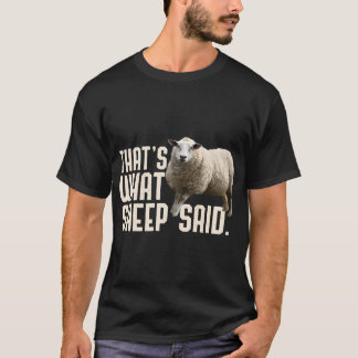 Sheep & T-Shirt