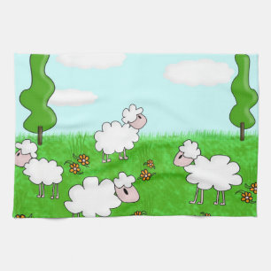 Sheep Tea Towel