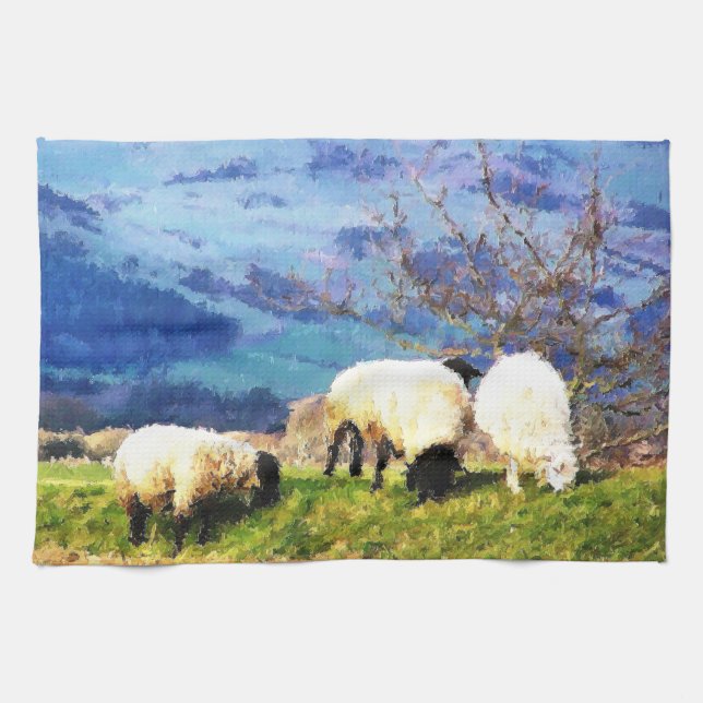 SHEEP TEA TOWEL (Horizontal)