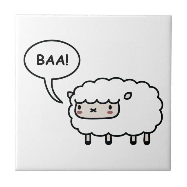 Sheep! Tile (Front)