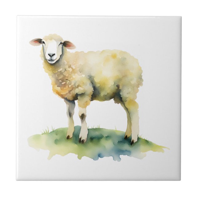 Sheep Tile (Front)