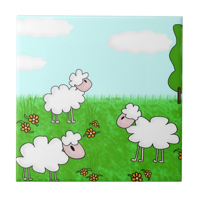 Sheep Tile (Front)