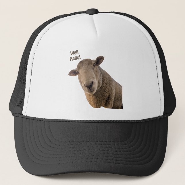 Sheep Trucker Hat (Front)