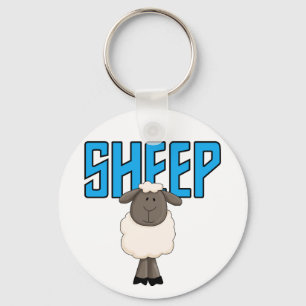 Sheep Tshirts and Gifts Key Ring