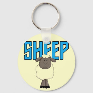 Sheep Tshirts and Gifts Key Ring