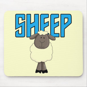 Sheep Tshirts and Gifts Mouse Mat
