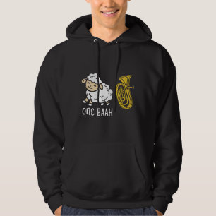 Sheep & Tuba instrument Hoodie