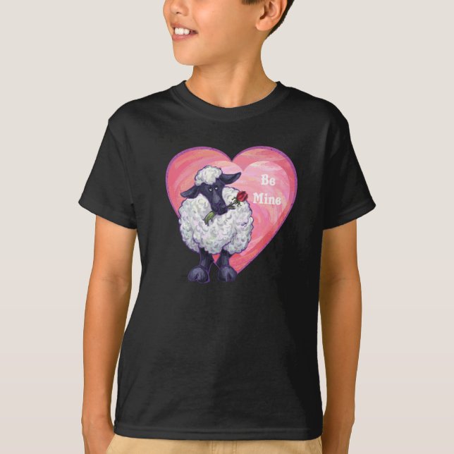 Sheep Valentine's Day T-Shirt (Front)