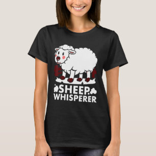 Sheep Whisperer Lamb Lover Farm Farmer Life Cute S T-Shirt