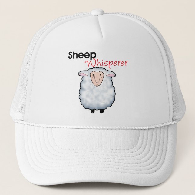 Sheep Whisperer Trucker Hat (Front)