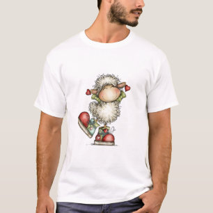 Sheep with Concept Artistic Design T-Shirt