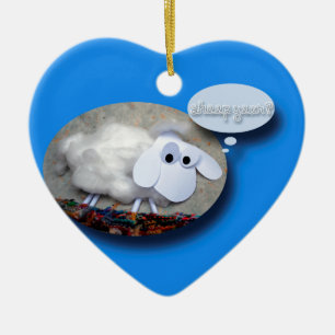 Sheep Year? Chinese New Year 2015 Ceramic Tree Decoration