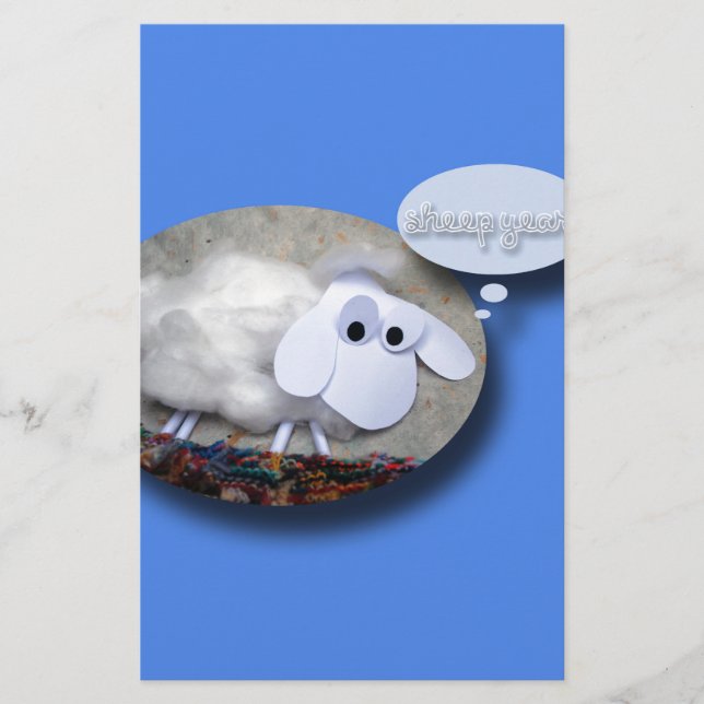 Sheep Year? Chinese New Year 2015 Stationery (Front)