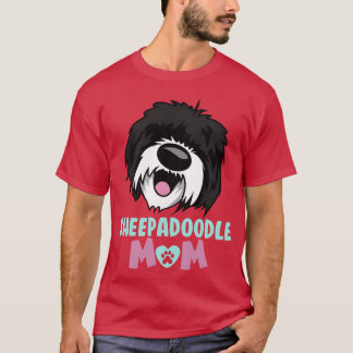 Sheepadle Mum Adorable Sheepadle Mother Dog retro T-Shirt