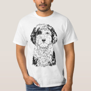 Sheepadoodle Dog Mom Dog Lover  T-Shirt