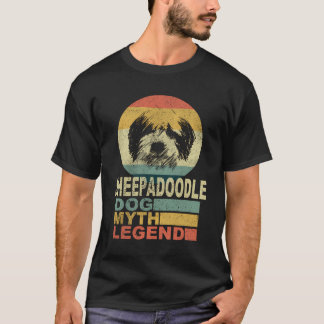 Sheepadoodle Dog Myth Legend T-Shirt