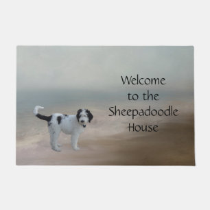 Sheepadoodle Doormat