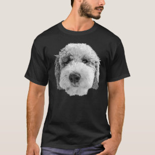 Sheepadoodle happy face T-Shirt