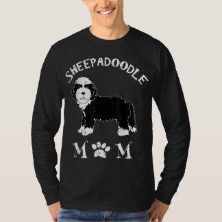 Sheepadoodle Mum Puppy Cute Pet Animal Dog Lover G T-Shirt