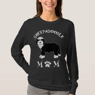 Sheepadoodle Mum Puppy Cute Pet Animal Dog Lover G T-Shirt