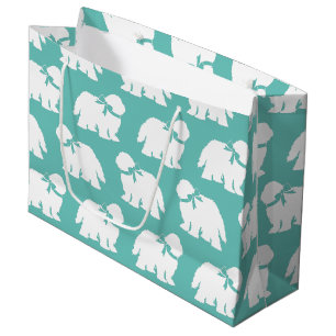 Sheepdog Puppy Old English Sheep Dog Large Gift Bag