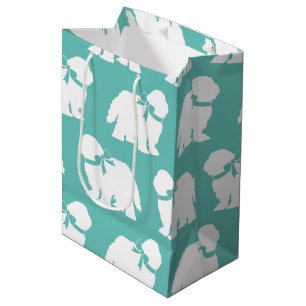 Sheepdog Puppy Old English Sheep Dog Medium Gift Bag