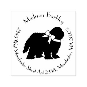 Sheepdog Puppy Old English Sheep Dog Self-inking Stamp