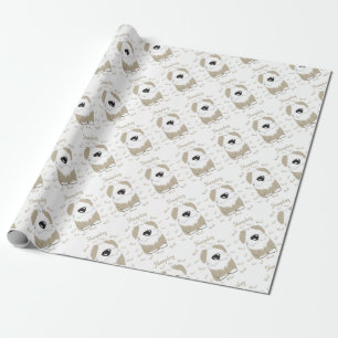 sheepdog wrapping paper