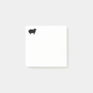 Sheepish Post-it Notes