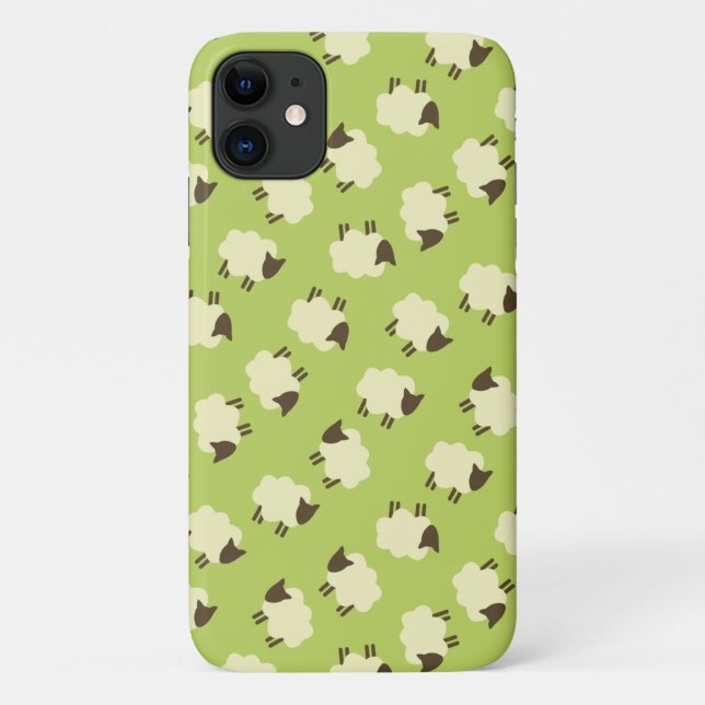 Sheeps Case-Mate iPhone Case (Back)