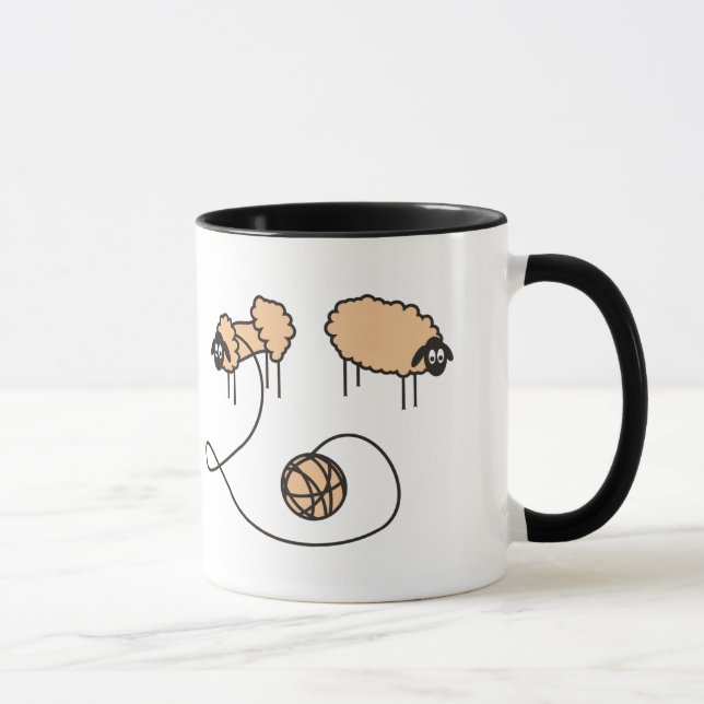Sheeps Humour Mug (Right)