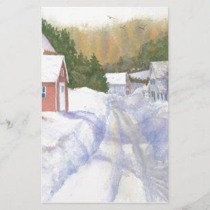 Sheepscott Maine Road Stationery