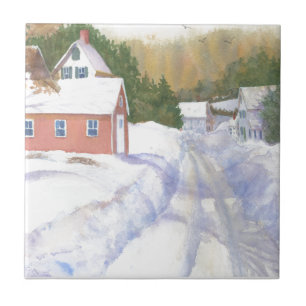 Sheepscott Maine Road Tile