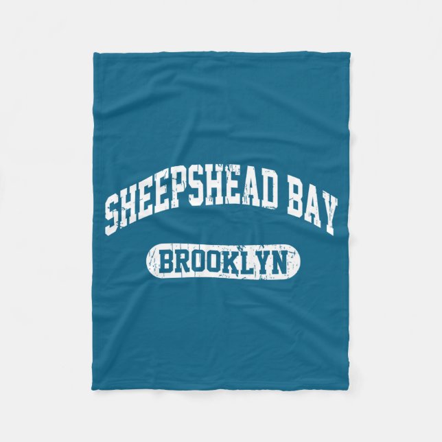 Sheepshead Bay Brooklyn  Fleece Blanket (Front)