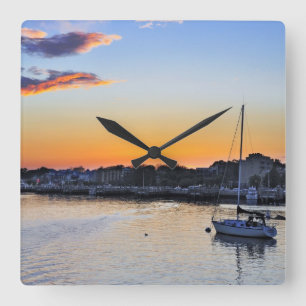 Sheepshead Bay, Brooklyn NY Square Wall Clock