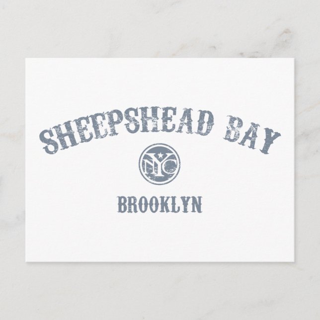 Sheepshead Bay Postcard (Front)