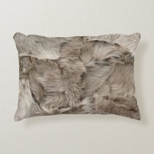 Sheepskin Decorative Cushion