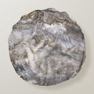 Sheepskin Round Cushion