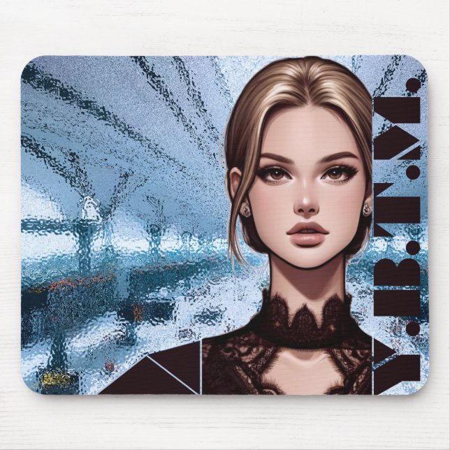 Sheer . Animated Character Mouse Mat (Front)