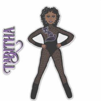 Sheer Black Spark Dancer #1 Sticker